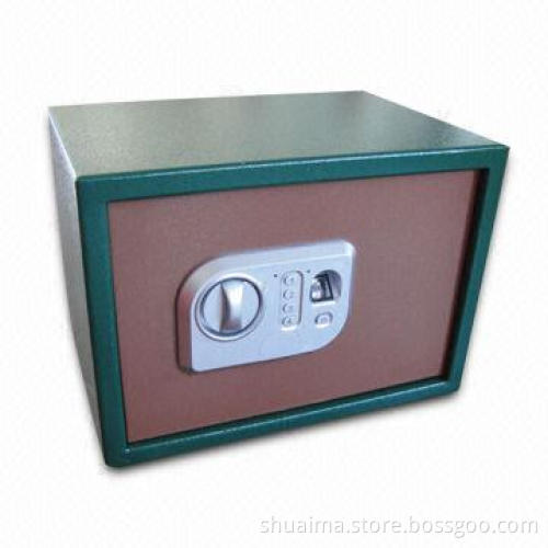 Fingerprint Safe with 3000 Times Operation for Battery and One Year Warranty, CE Certified